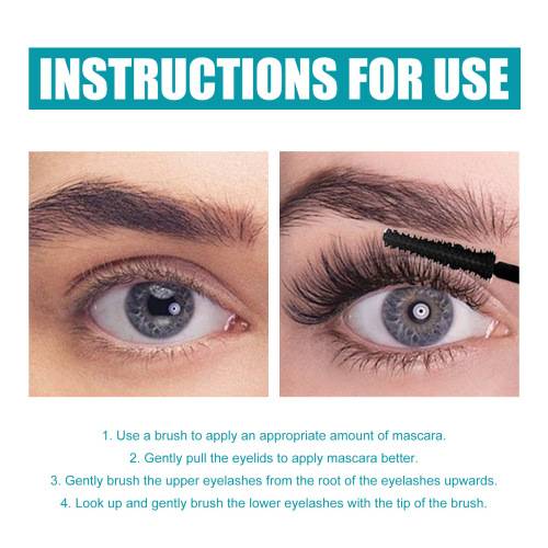 Wasserfeste Mascara, Braun