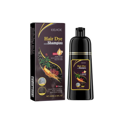 Naturbraunes Kräuter-Farbshampoo
