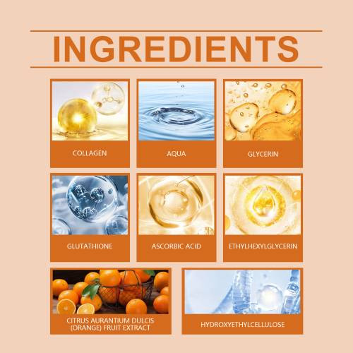 Vitamin C & Glutathion Serum mit Kollagen