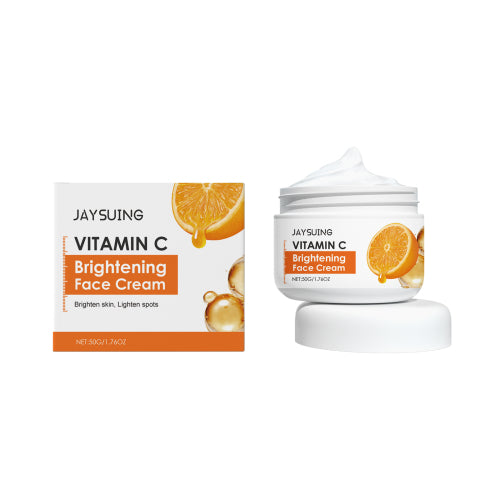 Vitamin C Gesichtscreme mit fruchtigem Duft