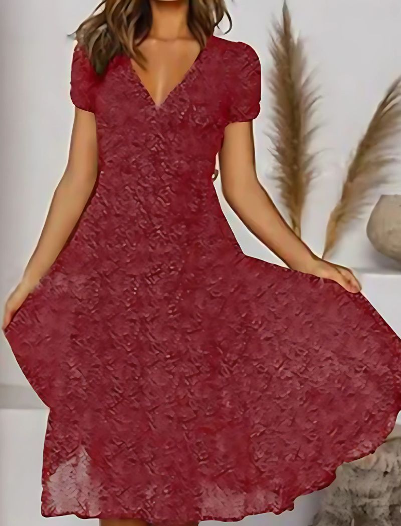 Zwergini-Mode | Sommerkleid für Frauen mit Schwingendem Saum