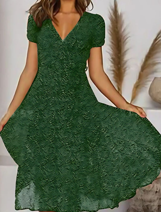 Zwergini-Mode | Sommerkleid für Frauen mit Schwingendem Saum