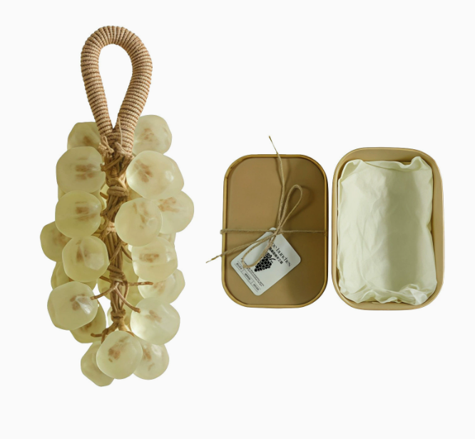 Seifen-Bastelset Edelstein-Trauben, transparente Handmade-Seife