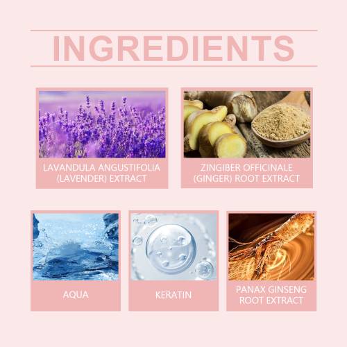Keratin Haarmaske mit Lavendel