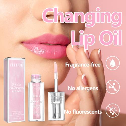 Lippenöl mit Farbwechsel, Avocado und Rose