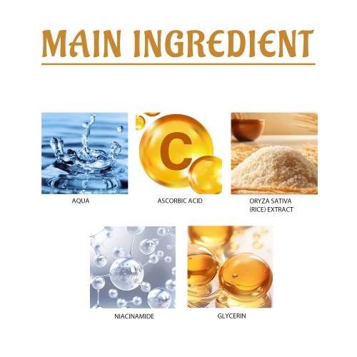 Reis Serum mit Niacinamid und Vitamin C