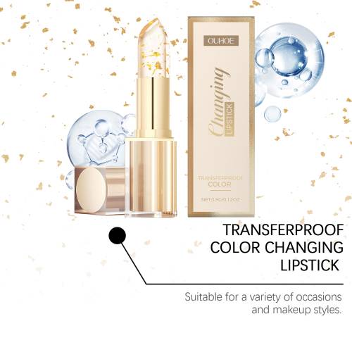 Blattgold Lippenbalsam mit Farbwechsel und Vitamin E