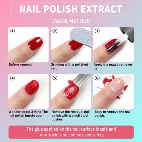 Gel-Nagellackentferner-Creme