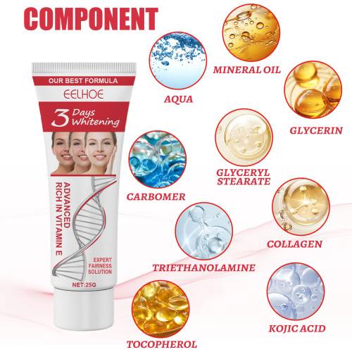 Sanfte Gesichtscreme gegen Pigmentflecken, 25 g