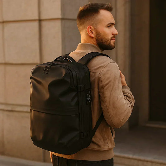 Reiserucksack, kompakt, wasserabweisend, leicht für Reisen & Alltag