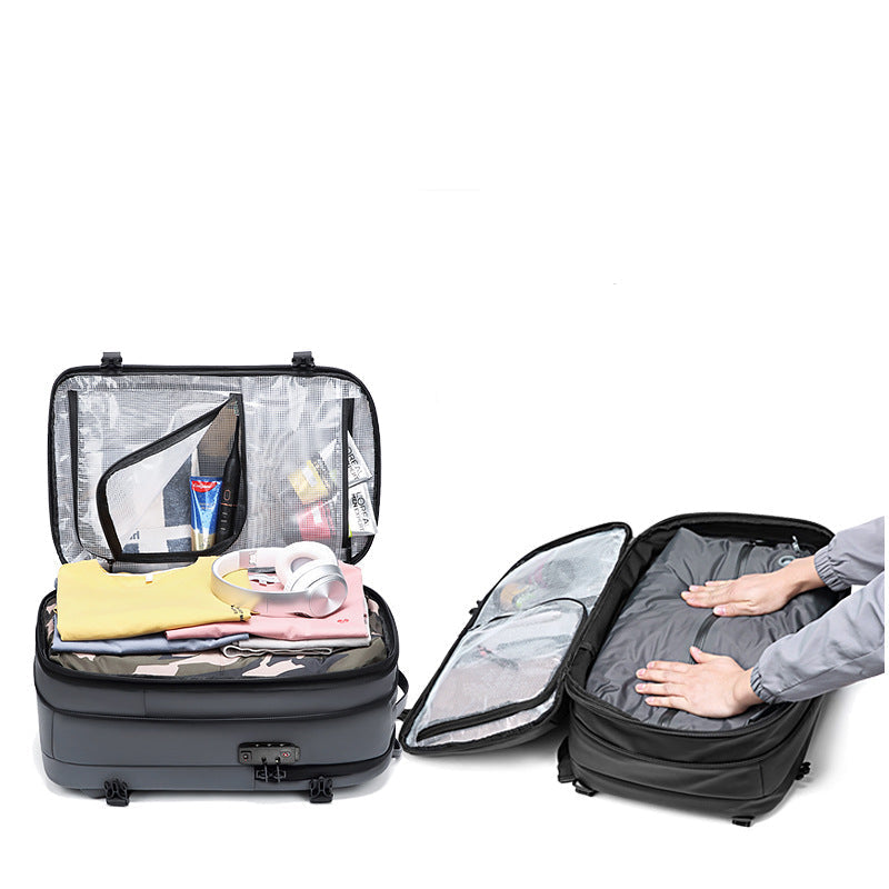 Reiserucksack, kompakt, wasserabweisend, leicht für Reisen & Alltag
