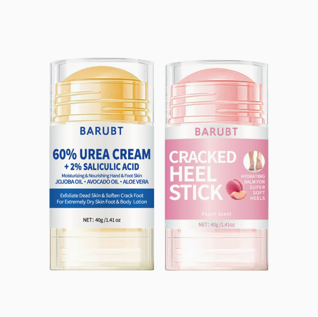 Pfirsich & Urea Hand- und Fußcreme für trockene, raue Haut