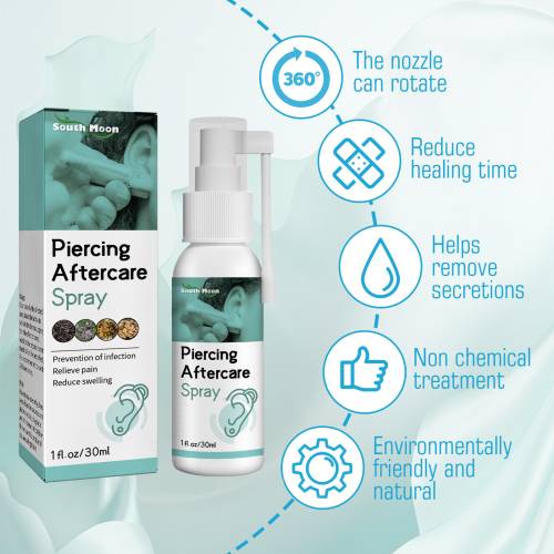 Piercing-plejespray