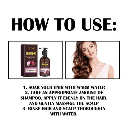 Rote Zwiebel & Schwarzkümmel Shampoo