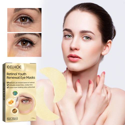 Retinol Augenpads mit Aloe und Soja, 20 Stück