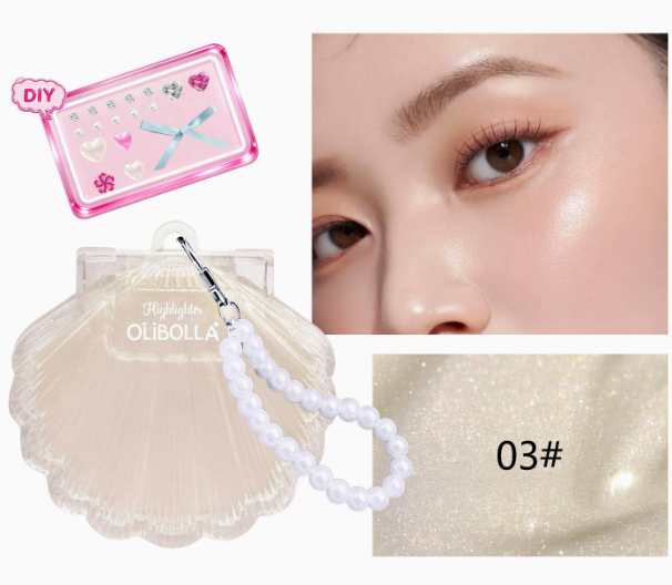 Highlighter-Stick mit Perlschimmer für einen strahlenden Glow