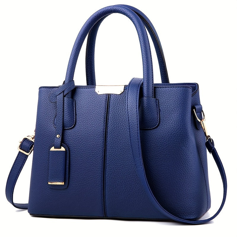 Zwergini-Mode – Schicke All Season Geräumige PU Handtasche für Frauen
