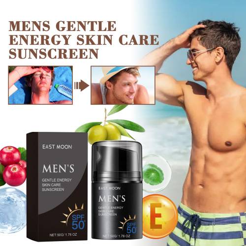 Feuchtigkeitscreme für Männer mit Squalan und Vitamin E