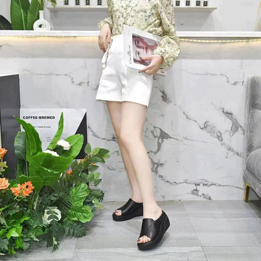 Zwergini-Mode | Orthopädische Keil-Sandalen