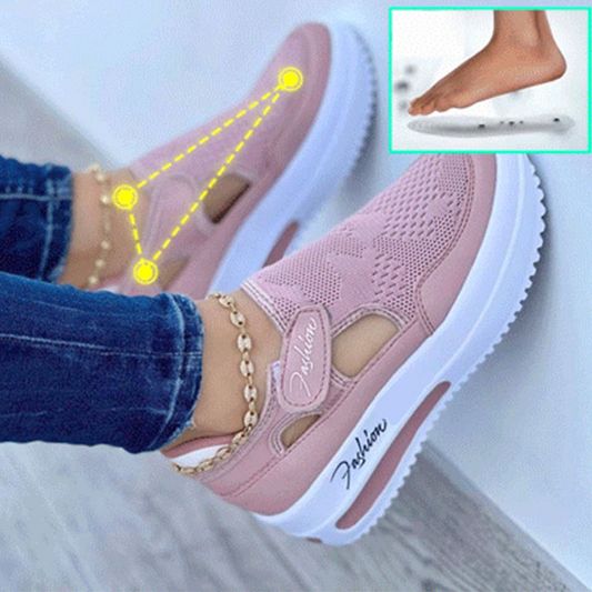 Zwergini-Mode | Damen Bequeme Schuhe Plateau
