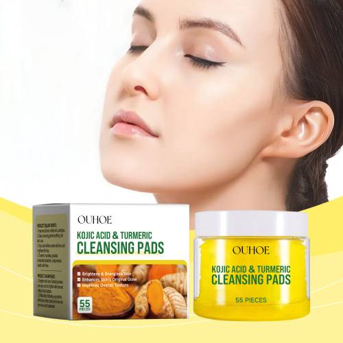 Kurkuma Reinigungspads mit Kamille und Vitamin C