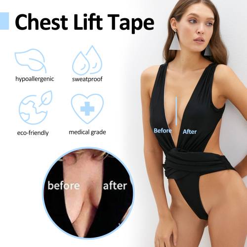 Busen-Lift-Tape, unsichtbar und atmungsaktiv, Cup A bis E