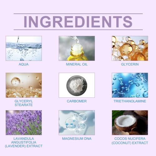 Lavendel Körpercreme mit beruhigendem Duft