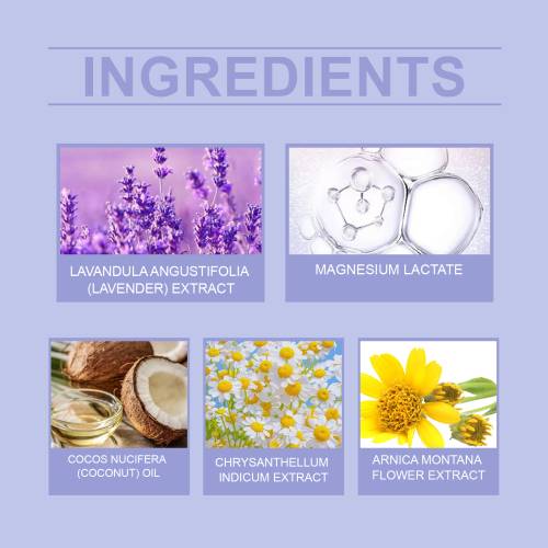Lavendel magnesium natplaster