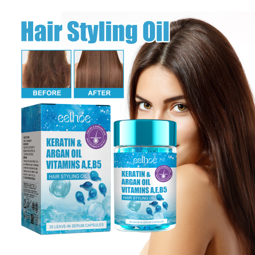 Keratin & Argan Haarserum, leicht