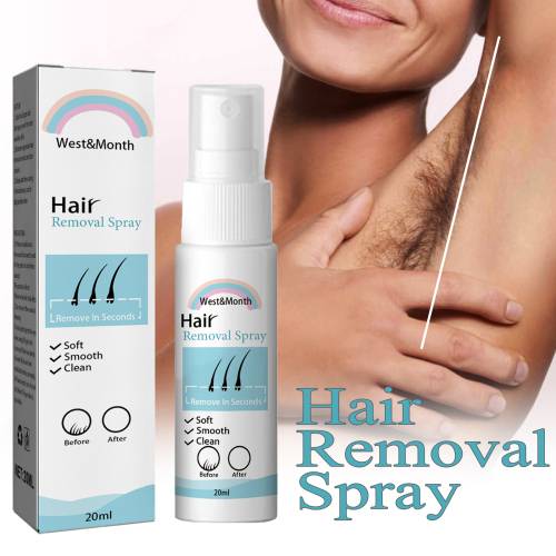 Sanftes Enthaarungsspray mit Allantoin und Rosmarin