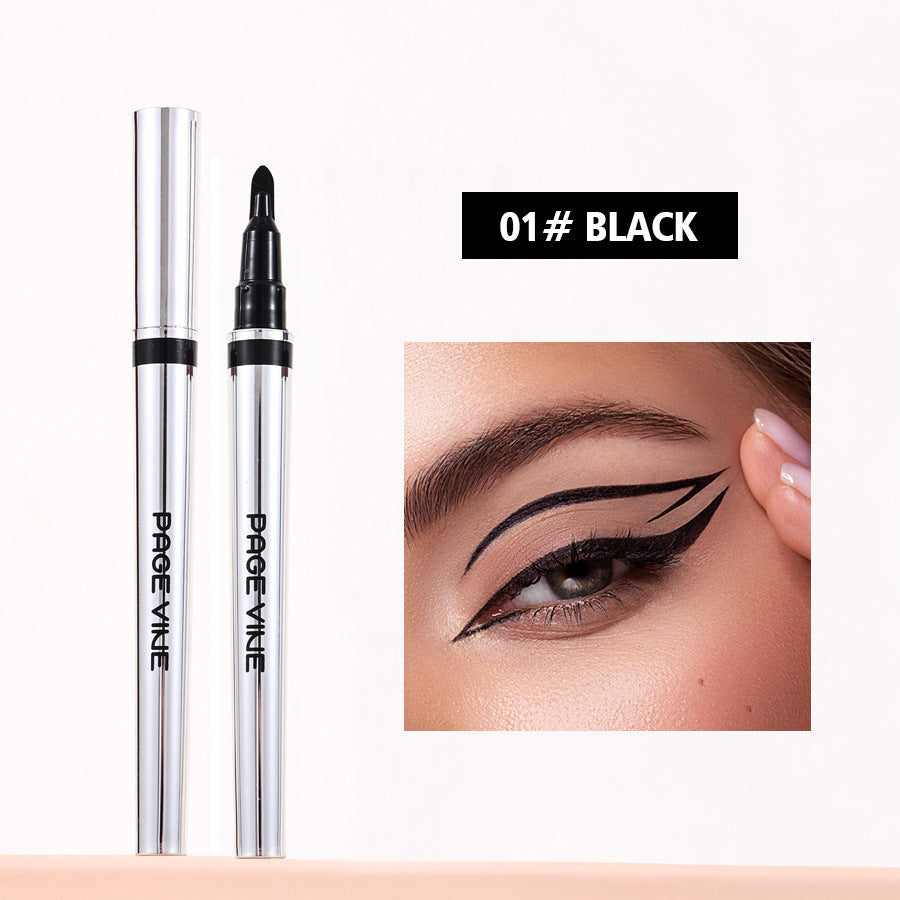Schnelltrocknender flüssiger Eyeliner, langanhaltend, Schwarz oder Braun