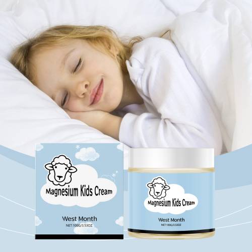 Magnesium Körpercreme für Kinder zur Schlafenszeit