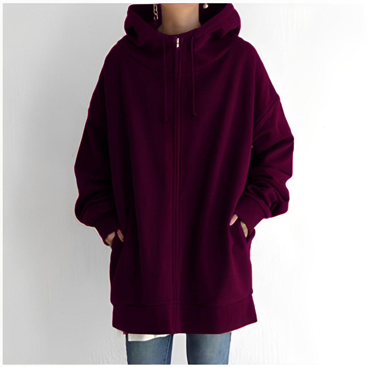 Zwergini-Mode | Fleece-Hoodie mit Reißverschluss