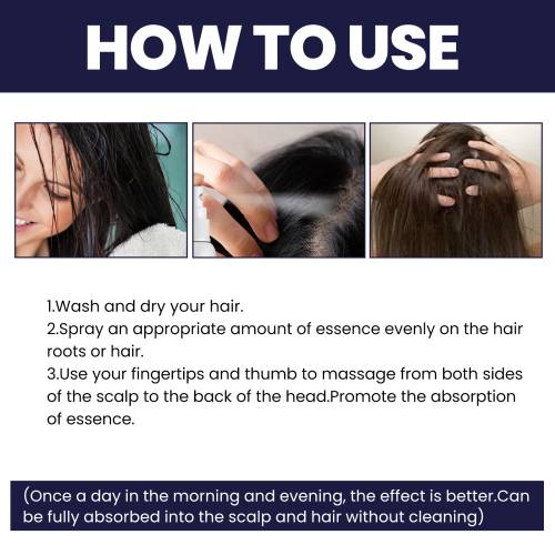 Biotin Haarspray mit Pfefferminze