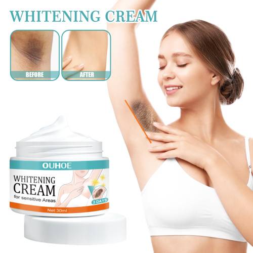 Aufhellende Creme für Achseln und Ellbogen
