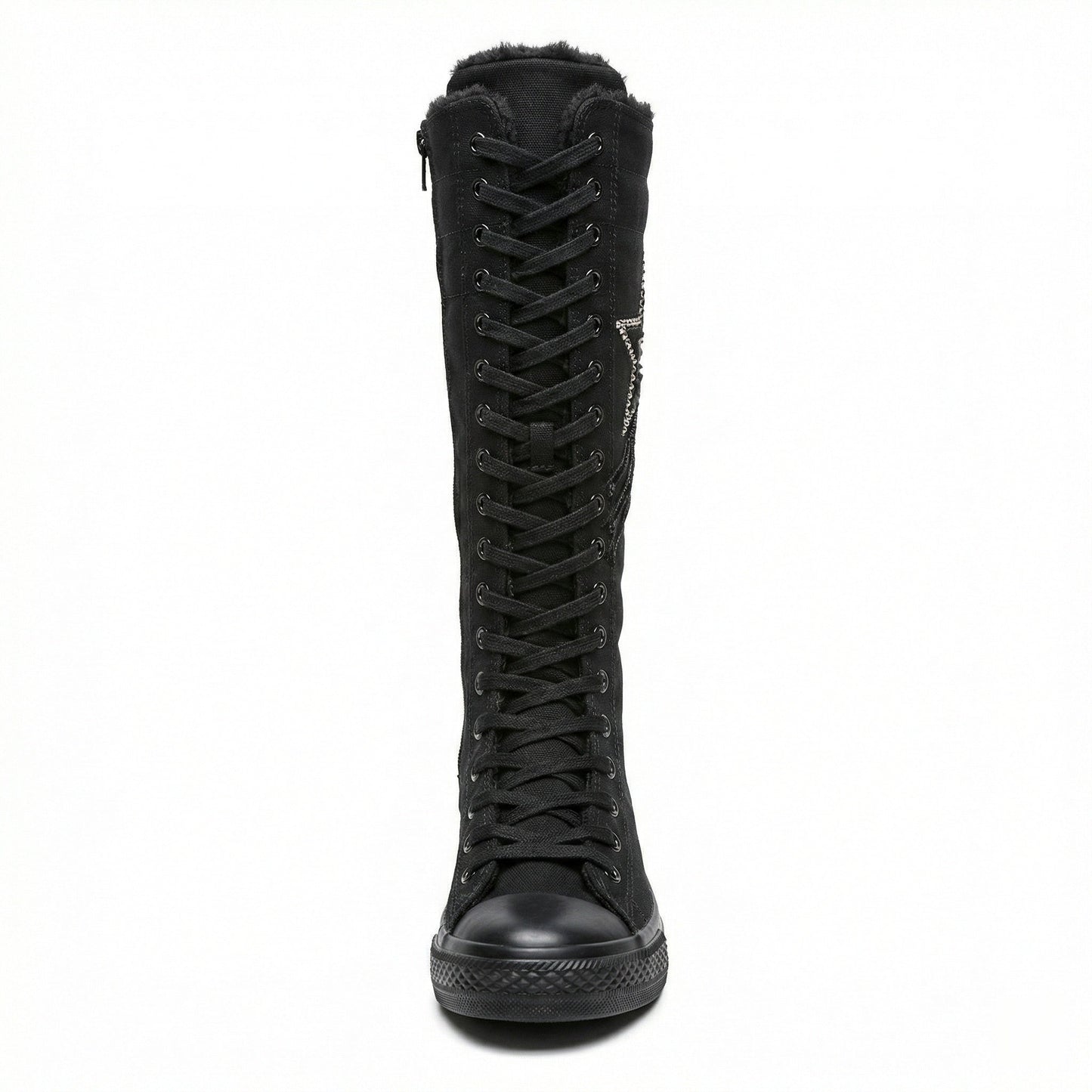 Zwergini-Mode - Schnürstiefel mit Quasten
