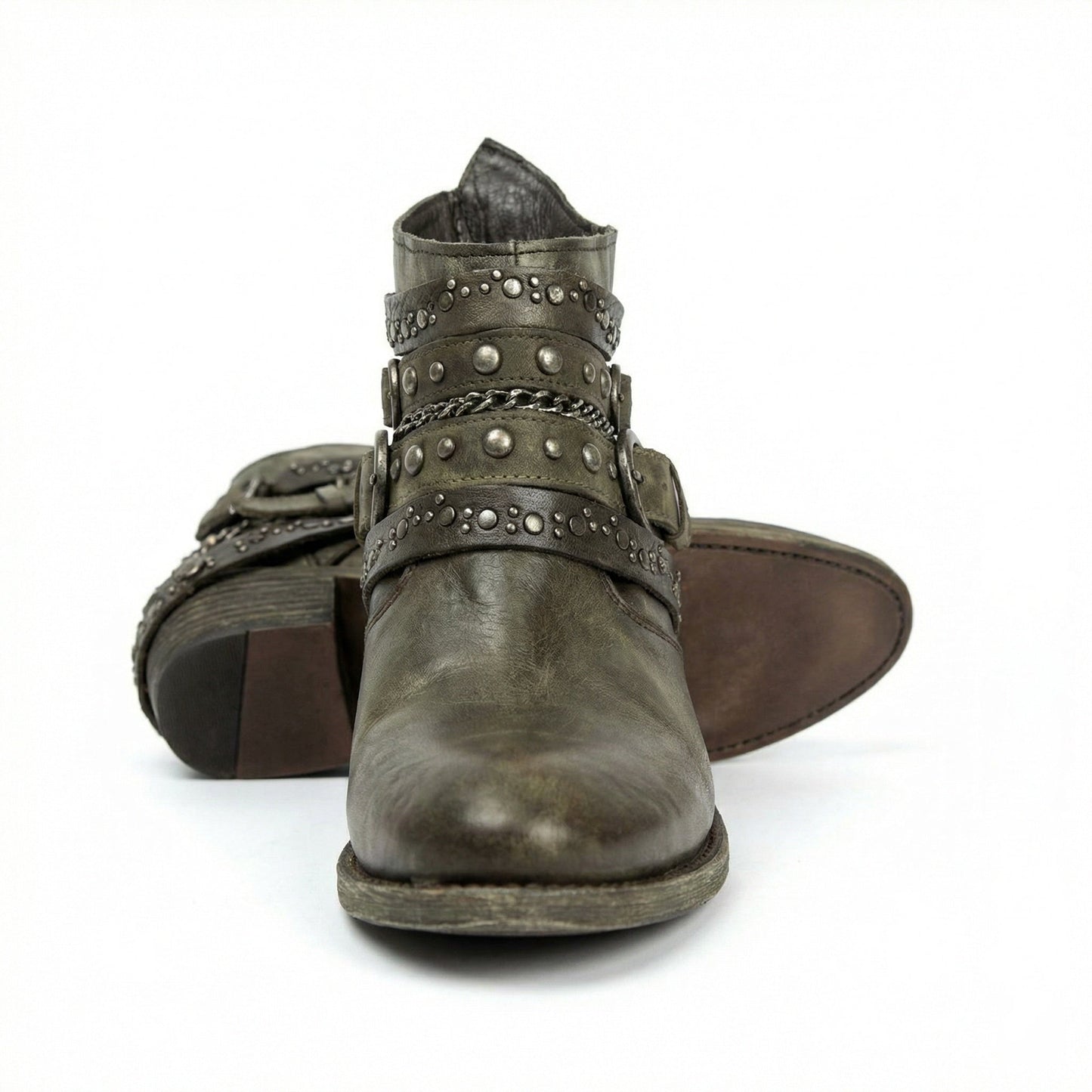 R&BMode | Vintage-Kettenstiefel