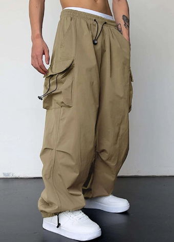 Zwergini-Mode - Cargohose mit Weitem Bein