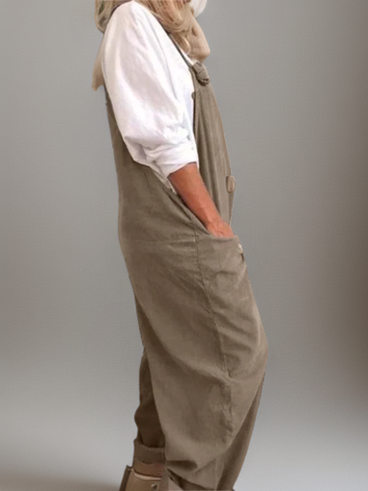 Zwergini-Mode Taschen Oversize Jumpsuit