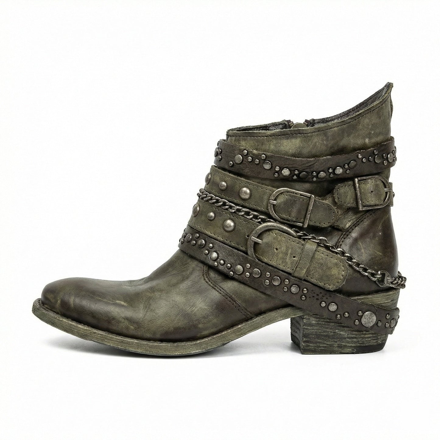 R&BMode | Vintage-Kettenstiefel
