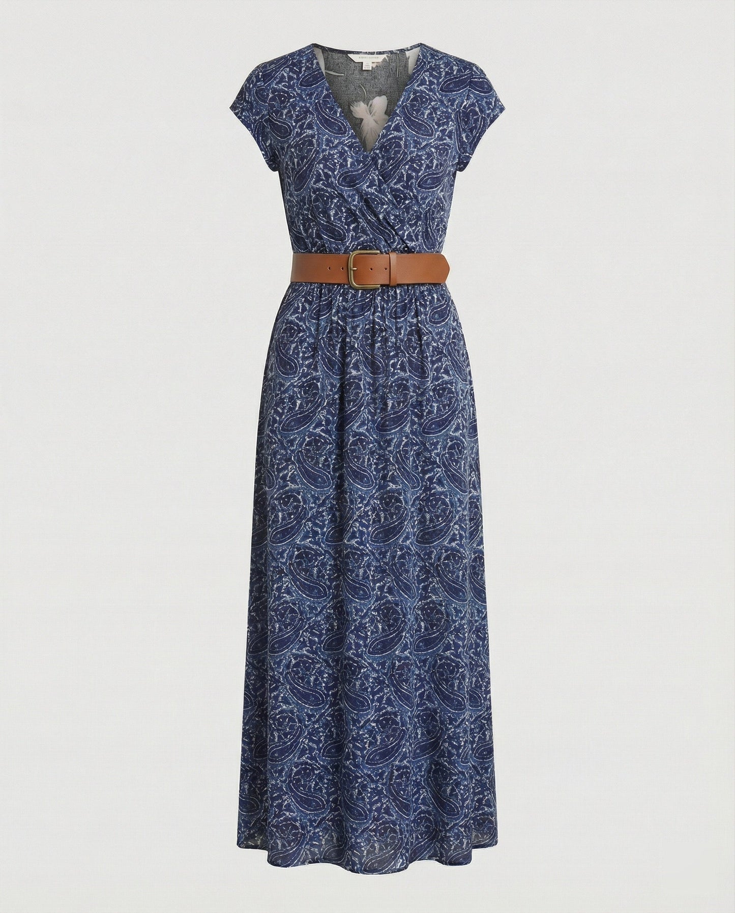 Boho Langes Maxikleid mit Blumenmuster für Sommer & Urlaub | Zwergini-Mode
