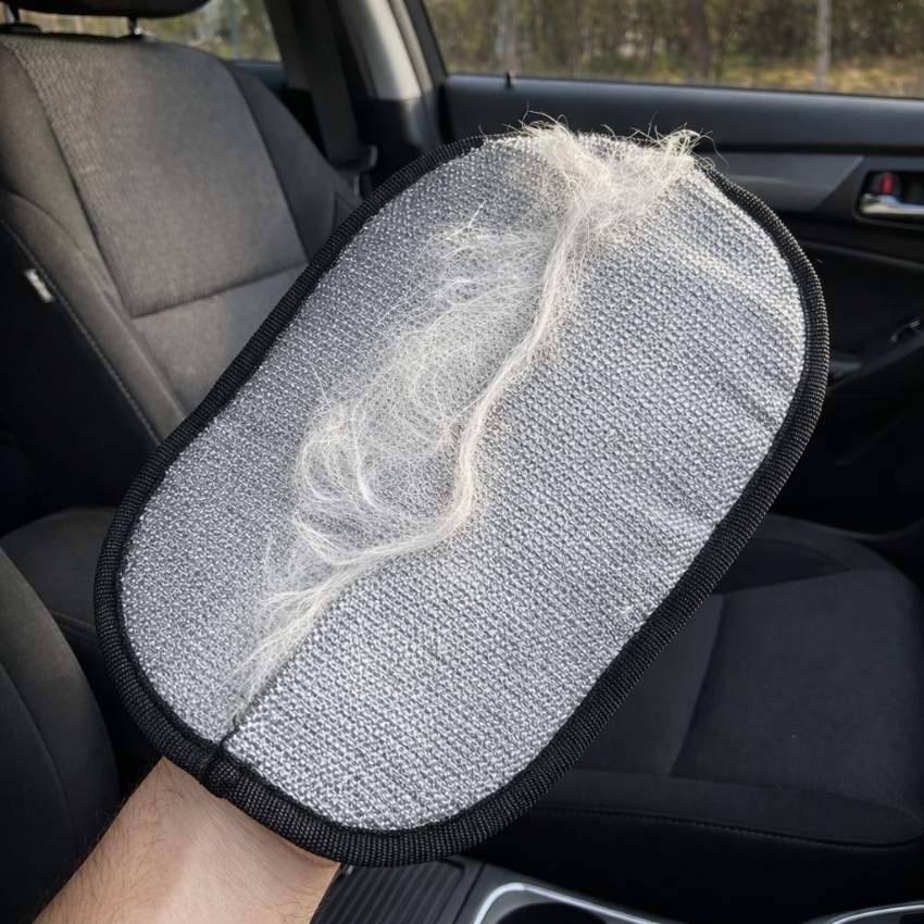 Zwergini Tierhaarentferner-Handschuh