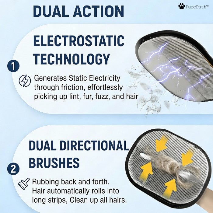 Zwergini Hundehaarentferner-Handschuh