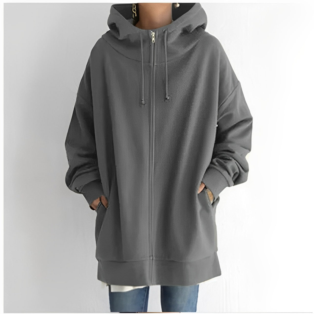 Zwergini-Mode | Fleece-Hoodie mit Reißverschluss