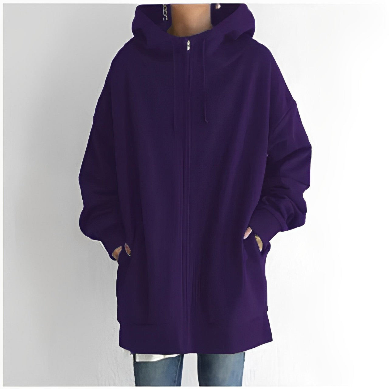 Zwergini-Mode | Fleece-Hoodie mit Reißverschluss