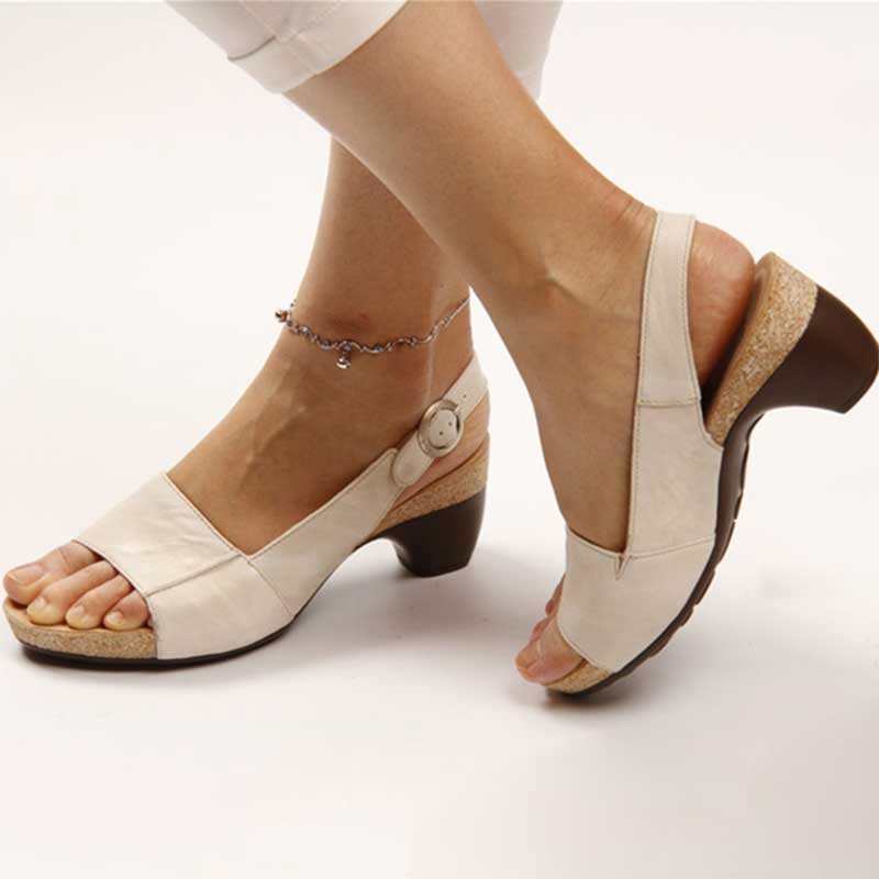 Zwergini-Mode | Orthopädische Sandalen mit Absatz Stilvoller Komfort und Unterstützung