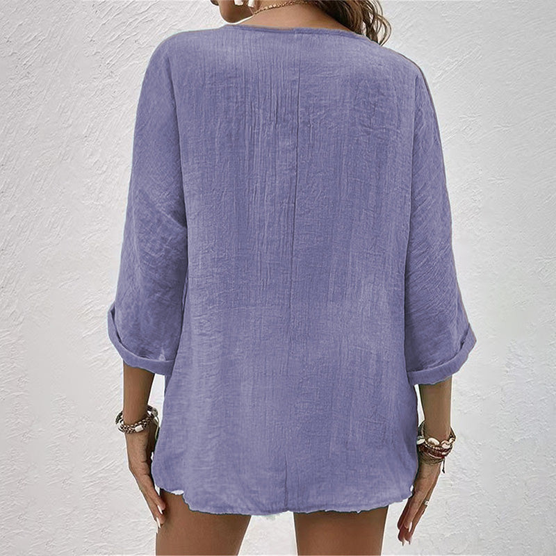 Zwergini-Mode | Stylisches T-Shirt mit V-Ausschnitt