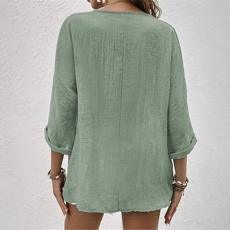 Zwergini-Mode | Stylisches T-Shirt mit V-Ausschnitt
