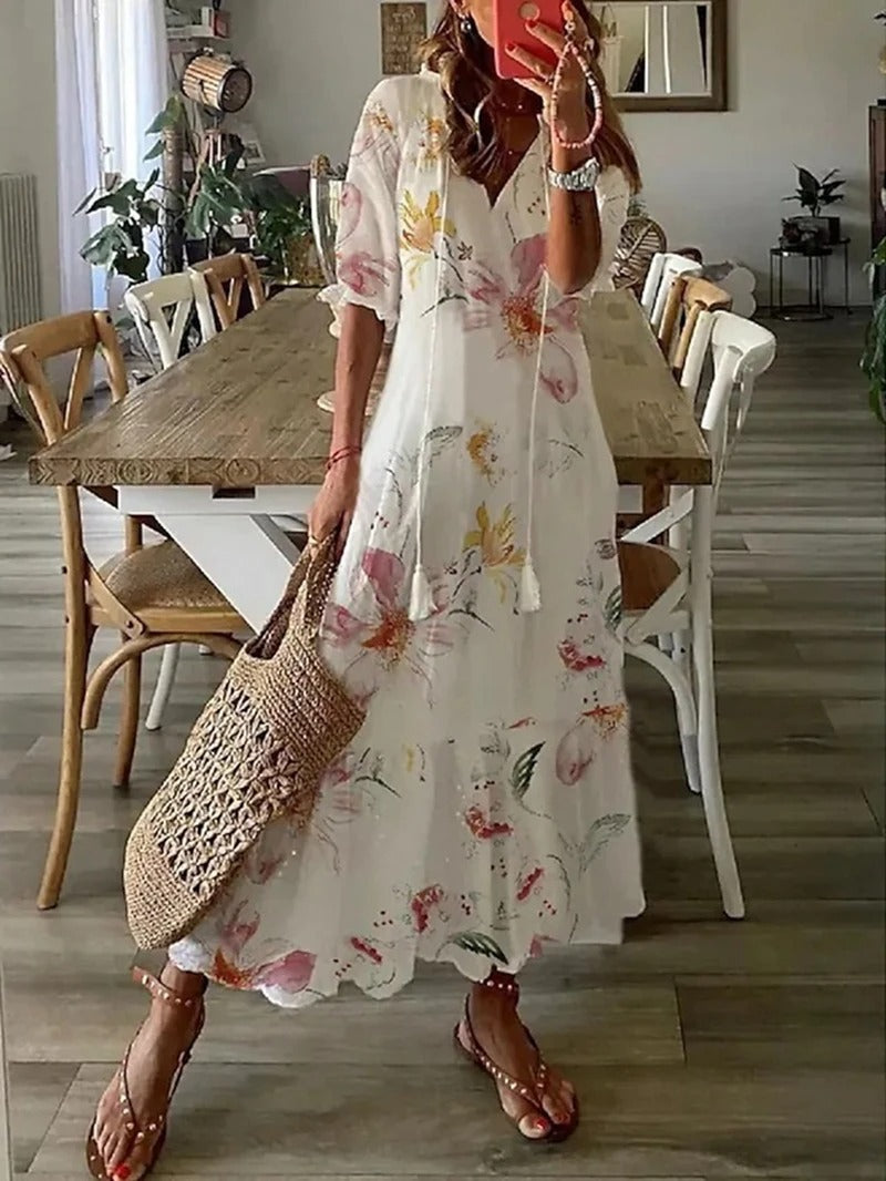 Zwergini-Mode | Ein Stilvolles Sommerkleid mit Print
