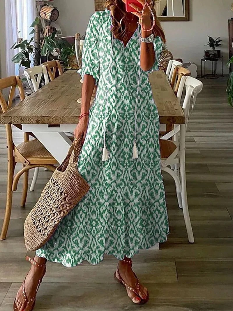 Zwergini-Mode | Ein Stilvolles Sommerkleid mit Print
